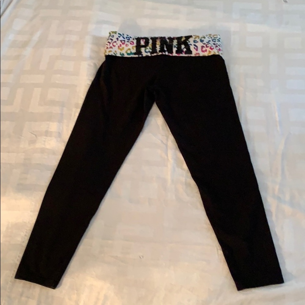 On Hold PINK VS leggings - Picture 3 of 3